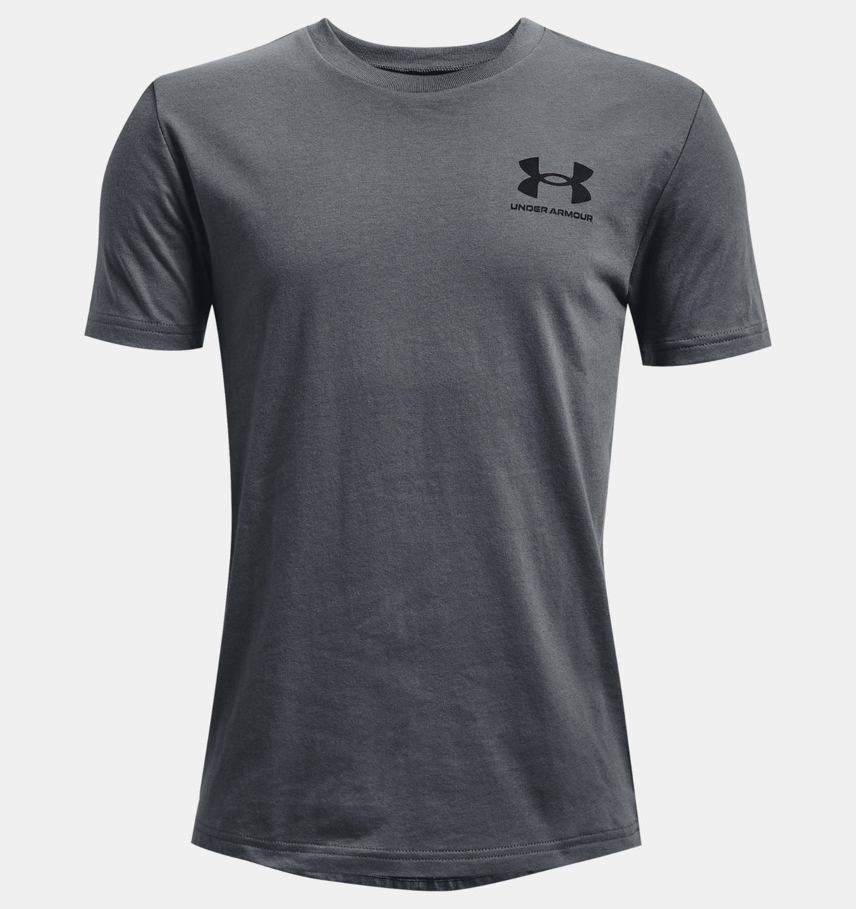 Under Armour Boys Left Chest Logo Short Sleeve T-Shirt - Quick-Drying Cotton Blend