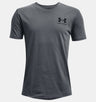 Under Armour Boys Left Chest Logo Short Sleeve T-Shirt - Quick-Drying Cotton Blend