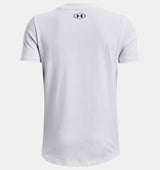 Under Armour Boys Left Chest Logo Short Sleeve T-Shirt - Quick-Drying Cotton Blend