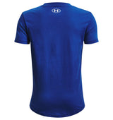Under Armour Boys Left Chest Logo Short Sleeve T-Shirt - Quick-Drying Cotton Blend