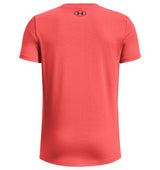 Under Armour Boys Left Chest Logo Short Sleeve T-Shirt - Quick-Drying Cotton Blend