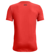 Under Armour Boys Left Chest Logo Short Sleeve T-Shirt - Quick-Drying Cotton Blend