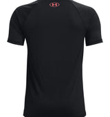 Under Armour Boys Tech Hybrid Print Fill Short Sleeve Shirt - Quick-Drying and Sweat-Wicking
