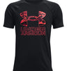 Under Armour Boys Tech Hybrid Print Fill Short Sleeve Shirt - Quick-Drying and Sweat-Wicking