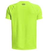 Under Armour Boys Tech Hybrid Print Fill Short Sleeve Shirt - Quick-Drying and Sweat-Wicking