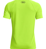 Under Armour Boys Tech Hybrid Print Fill Short Sleeve Shirt - Quick-Drying and Sweat-Wicking