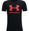 Under Armour Boys UA Logo Short Sleeve T-Shirt - Quick-Drying Comfort