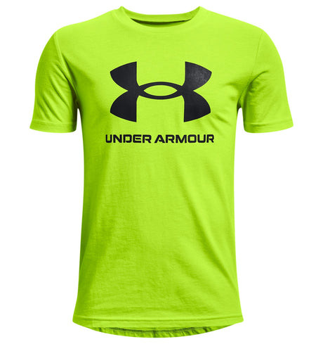 Under Armour Boys UA Logo Short Sleeve T-Shirt - Quick-Drying Comfort