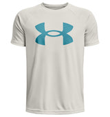 Under Armour Boys Tech Big Logo Short Sleeve T-Shirt - Quick-Drying