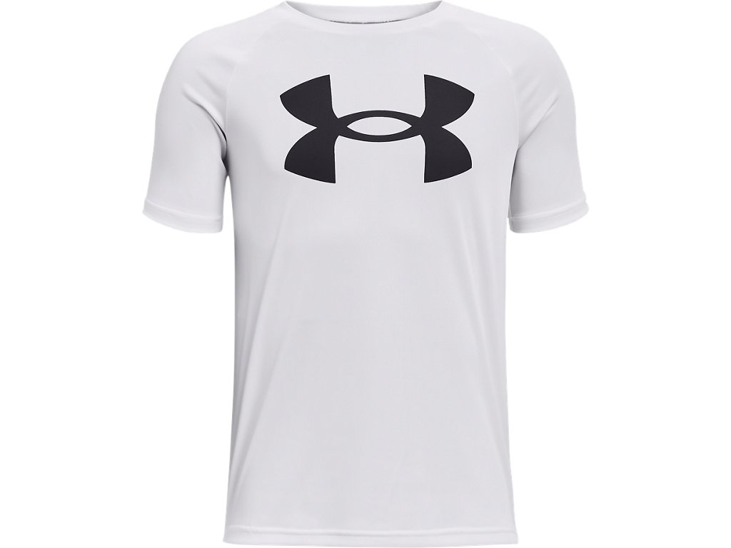 Under Armour Boys Tech Big Logo Short Sleeve T-Shirt - Quick-Drying