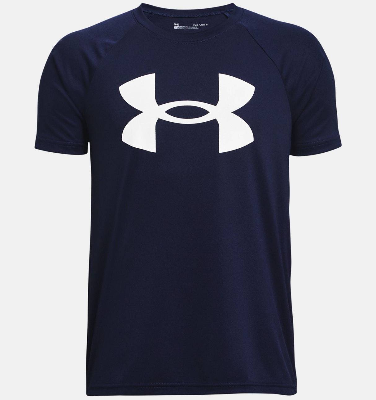 Under Armour Boys Tech Big Logo Short Sleeve T-Shirt - Quick-Drying