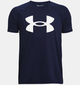 Under Armour Boys Tech Big Logo Short Sleeve T-Shirt - Quick-Drying