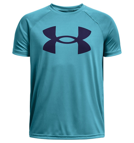 Under Armour Boys Tech Big Logo Short Sleeve T-Shirt - Quick-Drying
