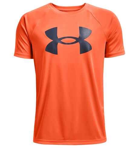 Under Armour Boys Tech Big Logo Short Sleeve T-Shirt - Quick-Drying