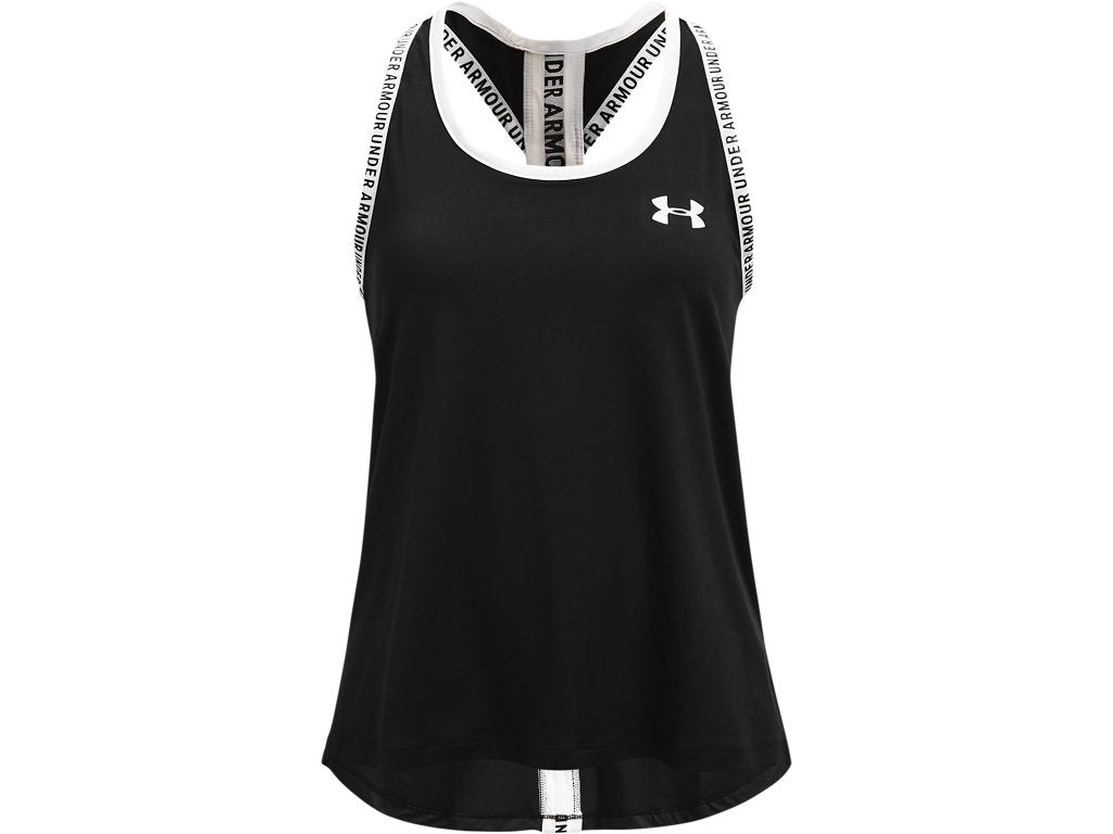 Under Armour Girls Knockout Tank Top - Breathable and Sweat-Wicking