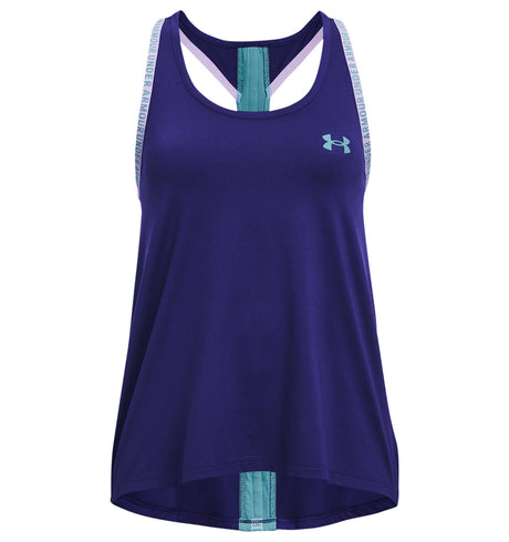 Under Armour Girls Knockout Tank Top - Breathable and Sweat-Wicking