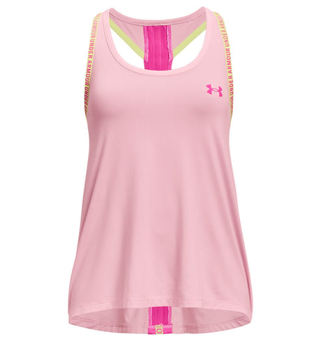 Under Armour Girls Knockout Tank Top - Breathable and Sweat-Wicking