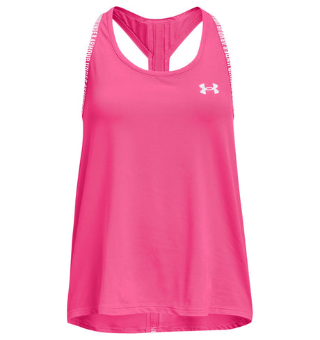 Under Armour Girls Knockout Tank Top - Breathable and Sweat-Wicking