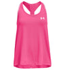 Under Armour Girls Knockout Tank Top - Breathable and Sweat-Wicking
