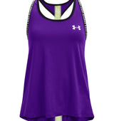Under Armour Girls Knockout Tank Top - Breathable and Sweat-Wicking