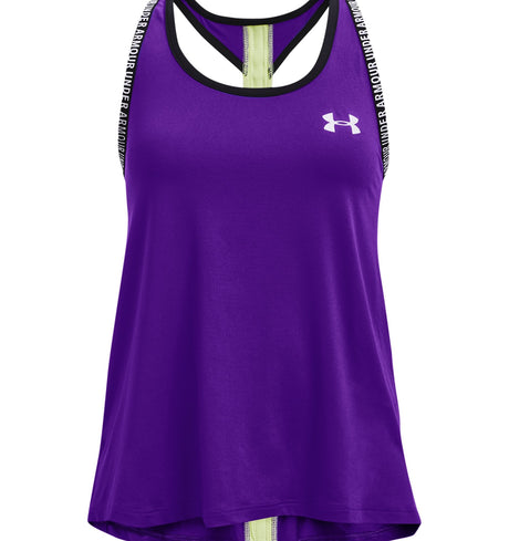 Under Armour Girls Knockout Tank Top - Breathable and Sweat-Wicking