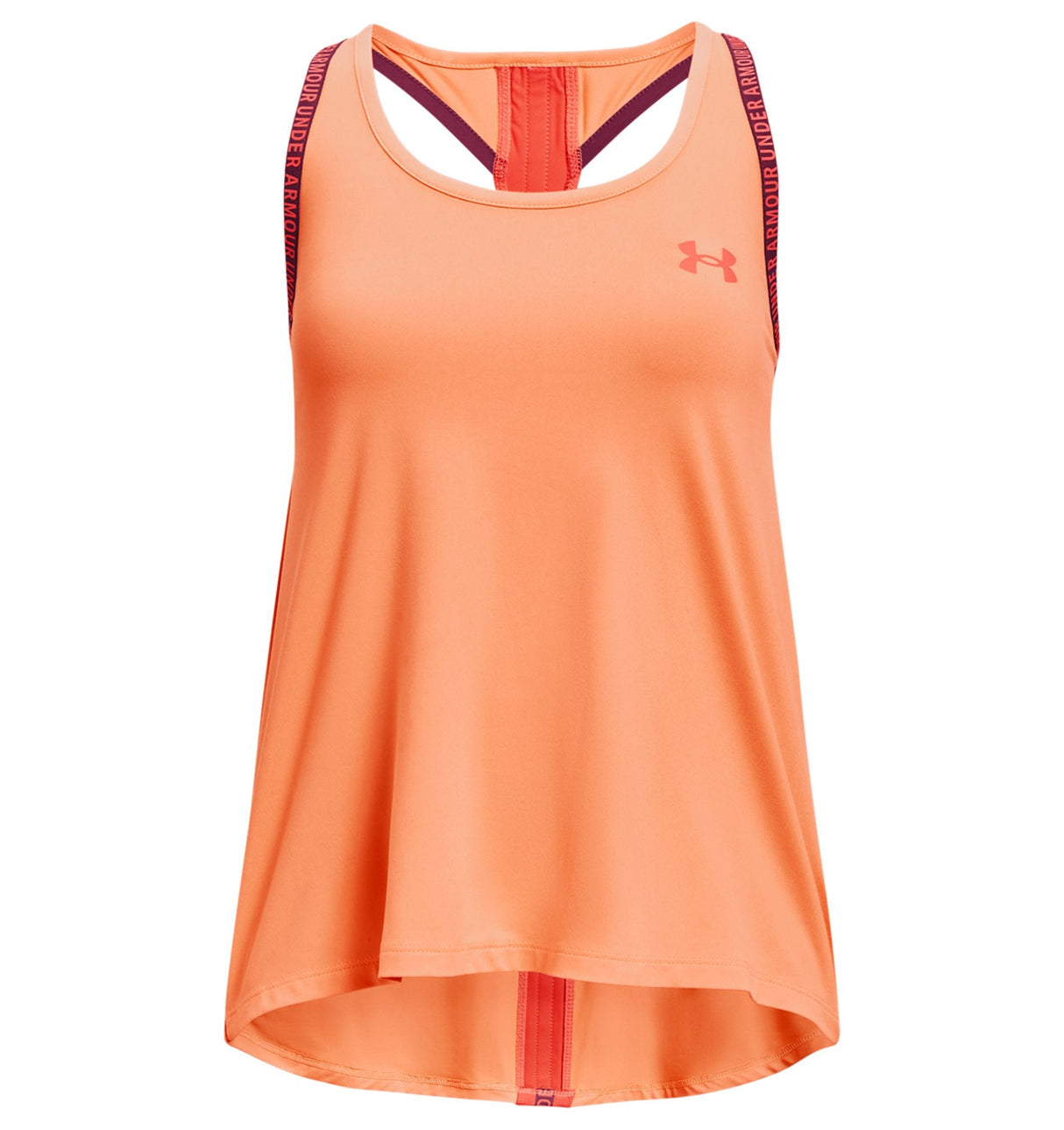 Under Armour Girls Knockout Tank Top - Breathable and Sweat-Wicking
