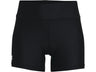 Under Armour Girls HeatGear Armour Shorty Team 4 Inch Shorts - Superior Sweat Wicking