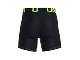 Under Armour Mens UA Tech 6 Inch Boxerjock Apparel - Breathable Fabric