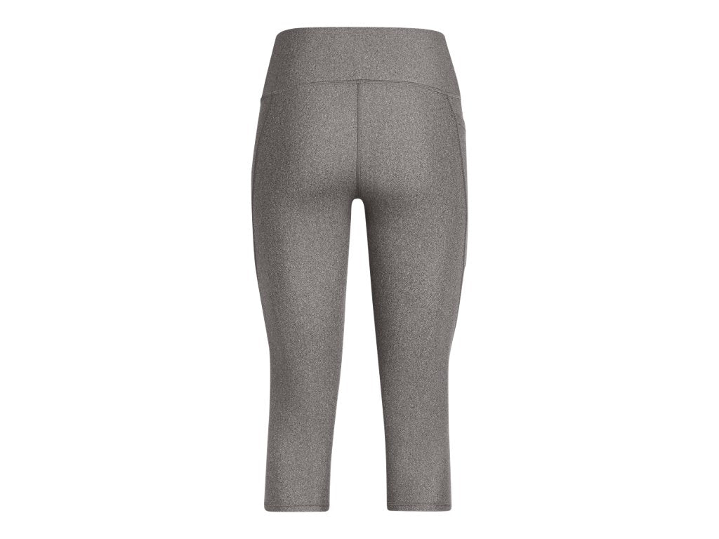 Under Armour Womens HeatGear No-Slip Waistband Capris - Ultra-Tight Fit and Sweat Wicking