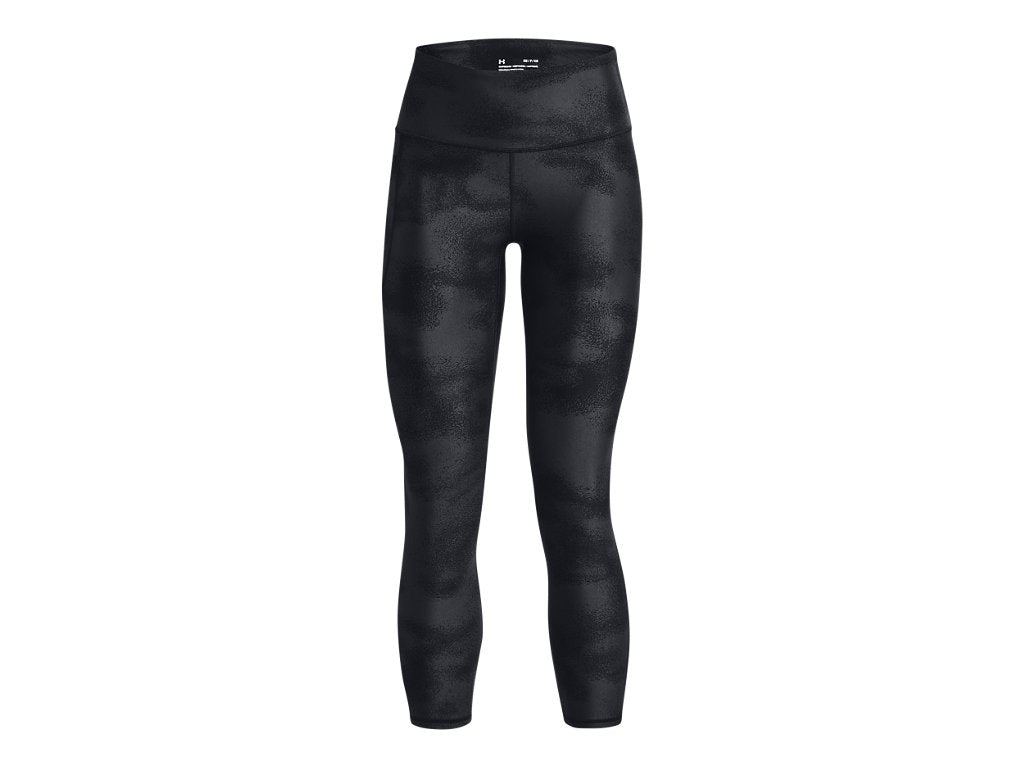Under Armour Womens HeatGear No-Slip Waistband Printed Ankle Leggings - Sweat Wicking