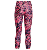 Under Armour Womens HeatGear No-Slip Waistband Printed Ankle Leggings - Sweat Wicking