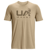 Under Armour Mens Antler Hunt Logo T-Shirt - Quick-Drying and comfortable