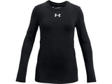 Under Armour Girls ColdGear Crew Long Sleeve - Dual-layer Fabric with Moisture Wicking