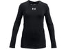 Under Armour Girls ColdGear Crew Long Sleeve - Dual-layer Fabric with Moisture Wicking