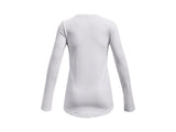 Under Armour Girls ColdGear Crew Long Sleeve - Dual-layer Fabric with Moisture Wicking