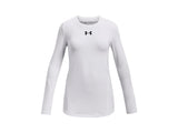 Under Armour Girls ColdGear Crew Long Sleeve - Dual-layer Fabric with Moisture Wicking