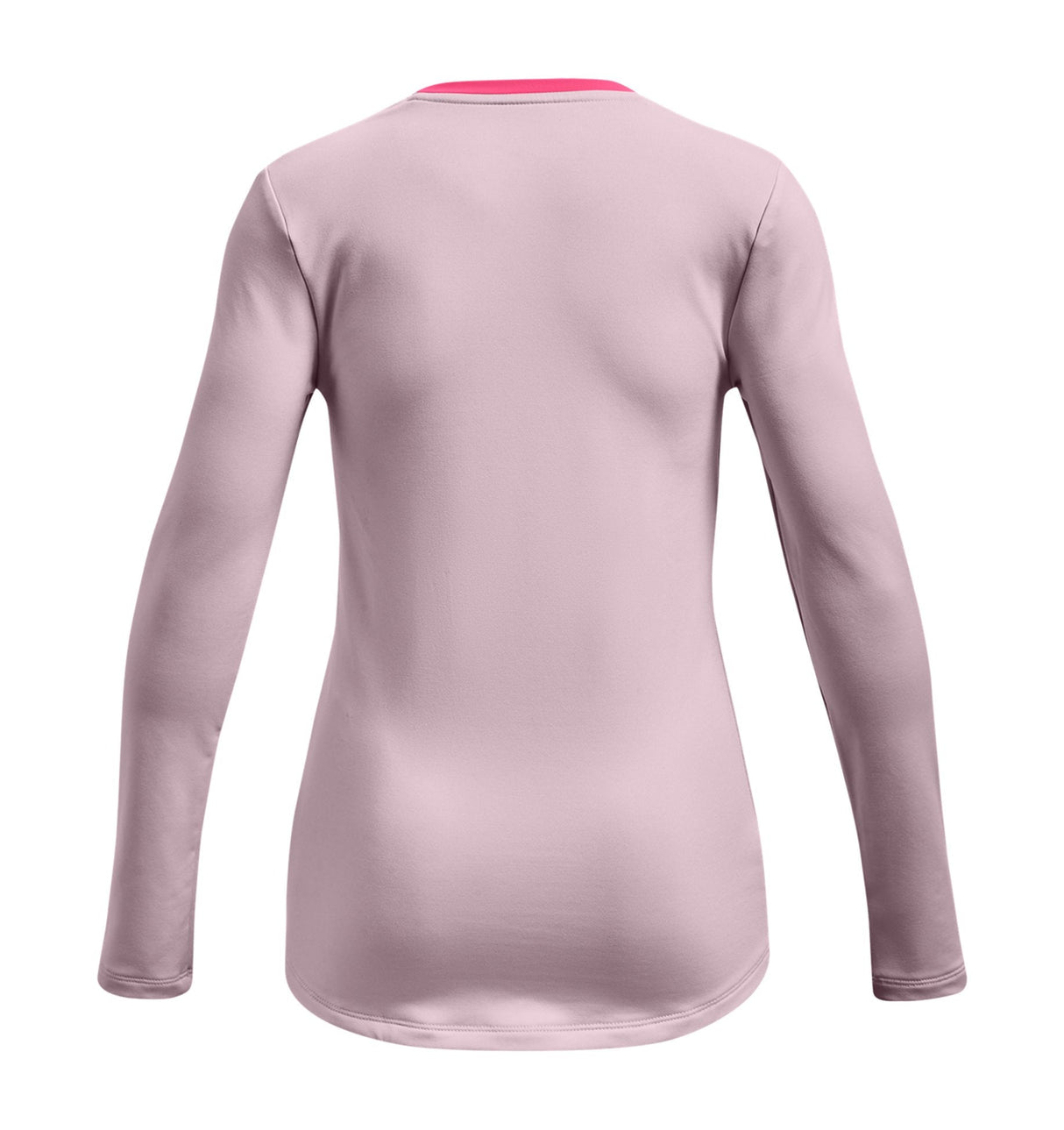 Under Armour Girls ColdGear Crew Long Sleeve - Dual-layer Fabric with Moisture Wicking