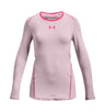 Under Armour Girls ColdGear Crew Long Sleeve - Dual-layer Fabric with Moisture Wicking