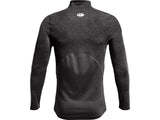 Under Armour Mens ColdGear Fitted Mock Baselayer - Dual Layer Warmth and Fast Drying