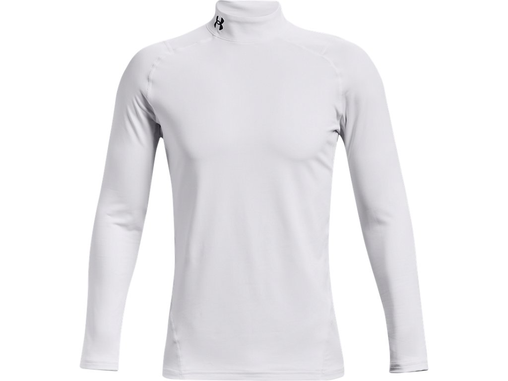 Under Armour Mens ColdGear Fitted Mock Baselayer - Dual Layer Warmth and Fast Drying