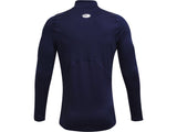 Under Armour Mens ColdGear Fitted Mock Baselayer - Dual Layer Warmth and Fast Drying