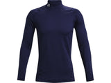 Under Armour Mens ColdGear Fitted Mock Baselayer - Dual Layer Warmth and Fast Drying