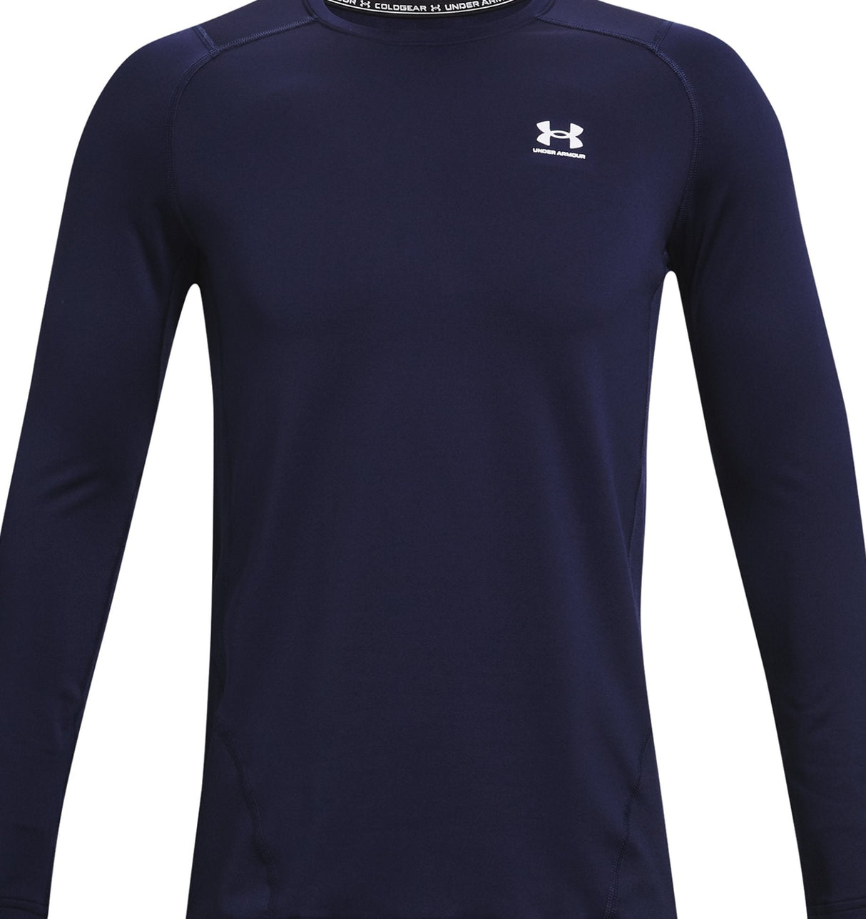 Under Armour Mens ColdGear Fitted Crew Long Sleeve - Dual-Layer Warmth and Comfort