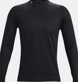 Under Armour Mens ColdGear Infrared Long Sleeve Golf Mock Long Sleeve - Thermo-Conductive Coating