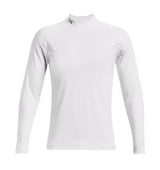 Under Armour Mens ColdGear Infrared Long Sleeve Golf Mock Long Sleeve - Thermo-Conductive Coating