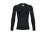 Under Armour Boys ColdGear Long Sleeve Baselayer - Dual-Layer Fabric