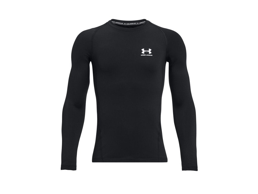 Under Armour Boys ColdGear Long Sleeve Baselayer - Dual-Layer Fabric