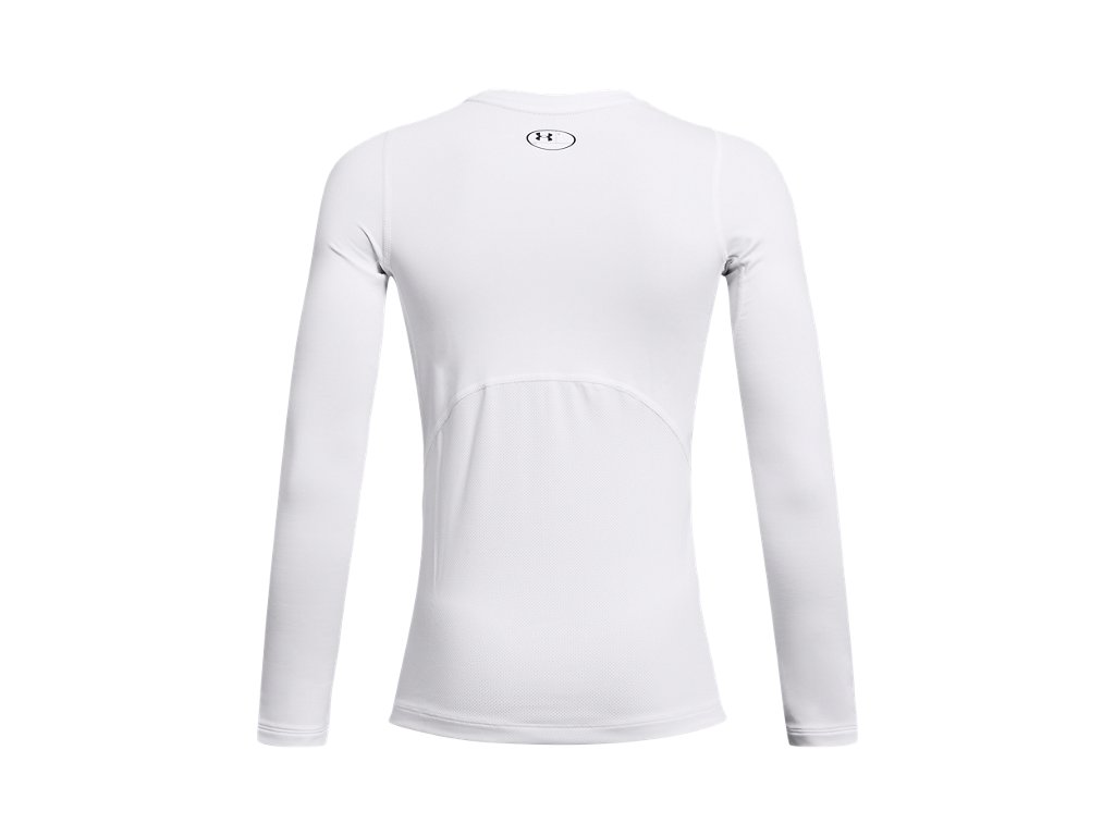 Under Armour Boys ColdGear Long Sleeve Baselayer - Dual-Layer Fabric