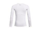 Under Armour Boys ColdGear Long Sleeve Baselayer - Dual-Layer Fabric