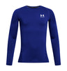 Under Armour Boys ColdGear Long Sleeve Baselayer - Dual-Layer Fabric